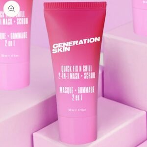 Generation Skin The Blaq GroupQuick Fix N Chill Mask + Scrub